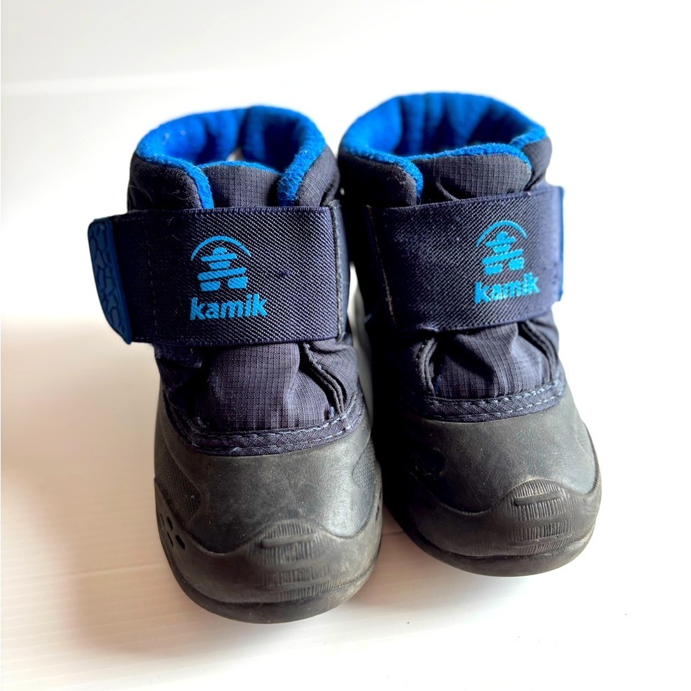 Kamik Bebe Wren Lo Boy's Mid Season Boots Toddler Size 9